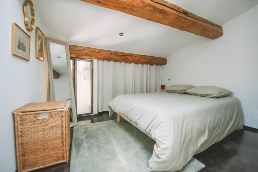 Ferienwohnung Duplex Climatise Centre Ancien 7Min A Pied Du Palais 6 Couchages Avignon Exterior foto